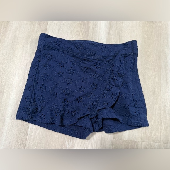 Janie and Jack Other - Janie and Jack eyelet skort. Ruffle hem. Indigo blue.2 T